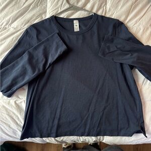 Navy Long Sleeve Shirt